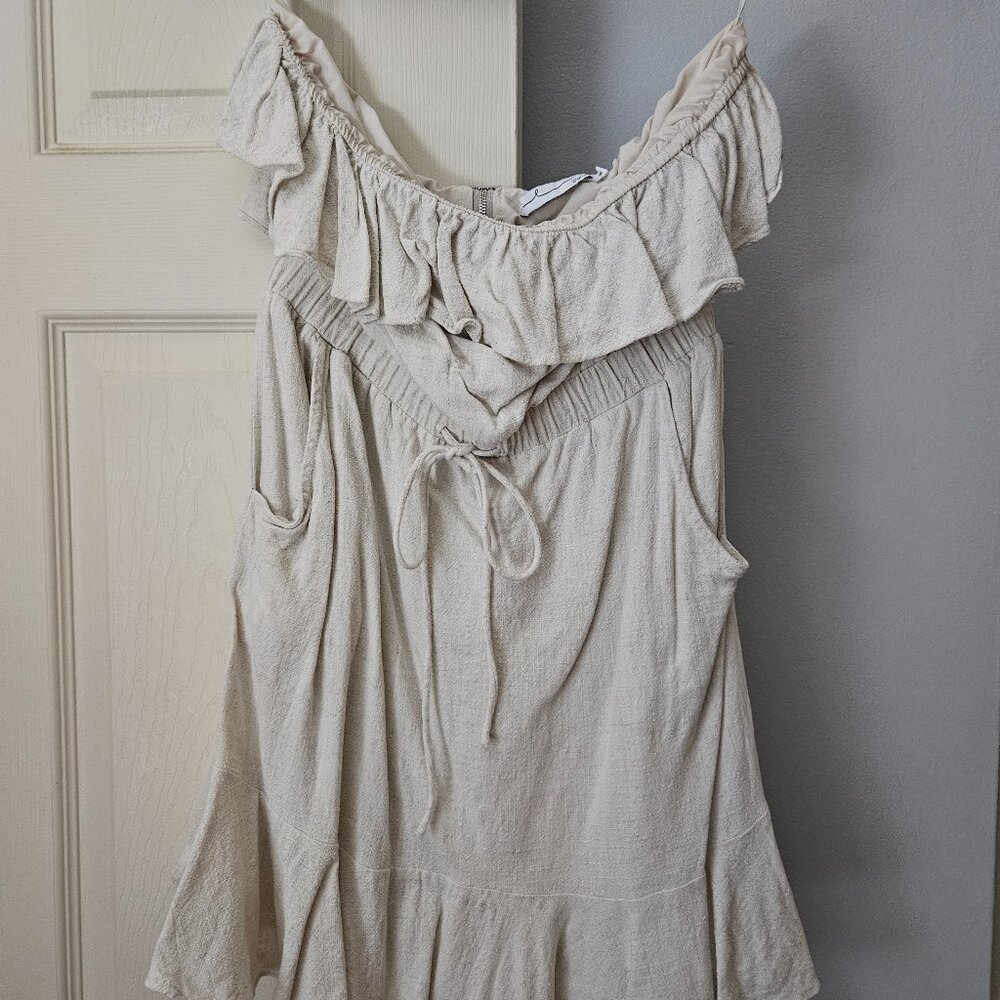 ByEgreis Strapless Dress